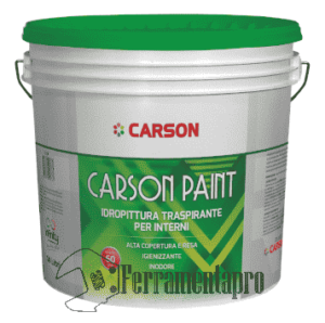 Idropittura Traspirante Super Coprente Carson Paint