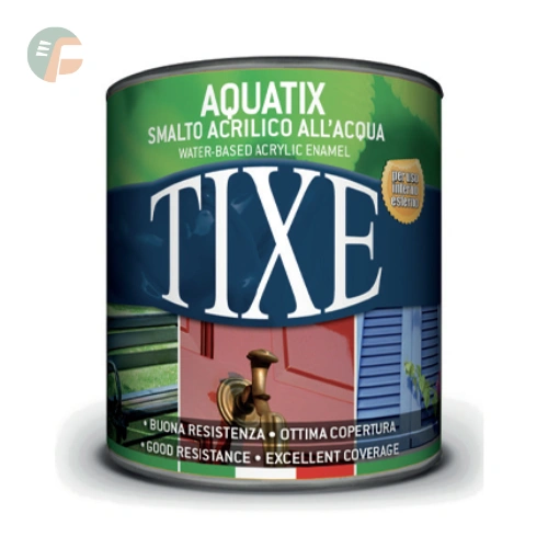 Aquatix Smalto acrilico all'acqua BRILLANTE - TIXE