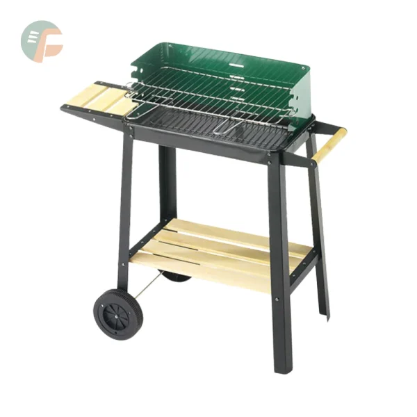 Barbecue a carbonella regolabile 50-52 Green W - Ompagrill