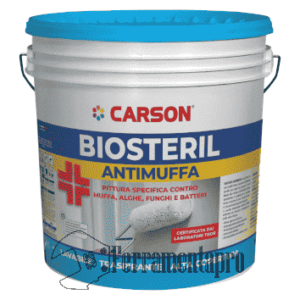 Biosteril Antimuffa - idropittura murale lavabile specifica contro alghe, funghi e batteri