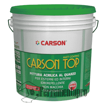 Carson Top - Rivestimento acrilico per esterno alla farina di quarzo - Carson
