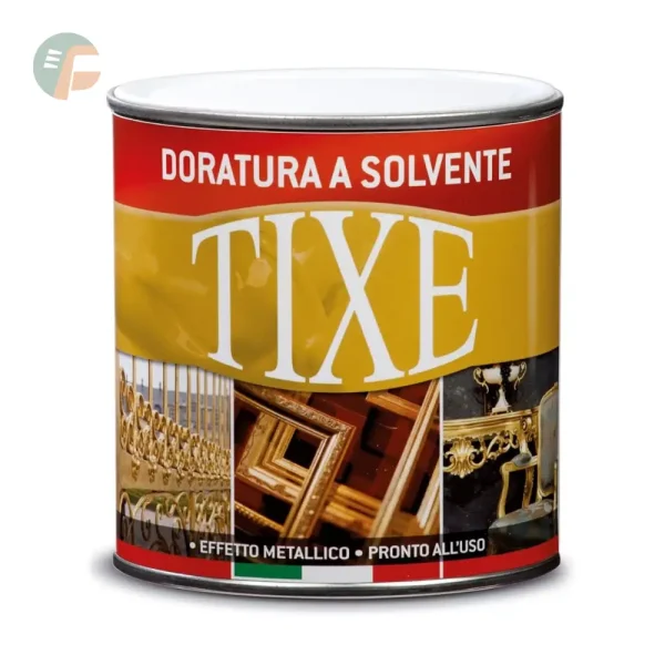 Pittura per interni colore oro Doratura Gold rame, pallido, ducato Tixe 125 ml ferramentapro.com
