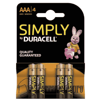 Duracell Simply mini-stilo AAA ferramentapro.com