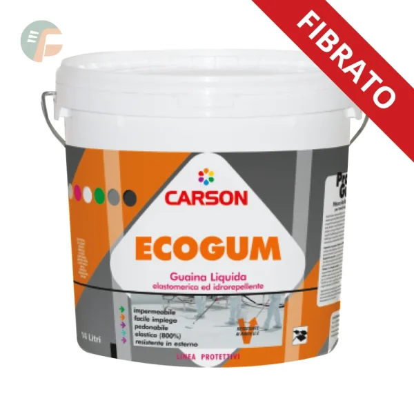 Ecogum Fibrato - Guaina liquida elastomerica fibrata