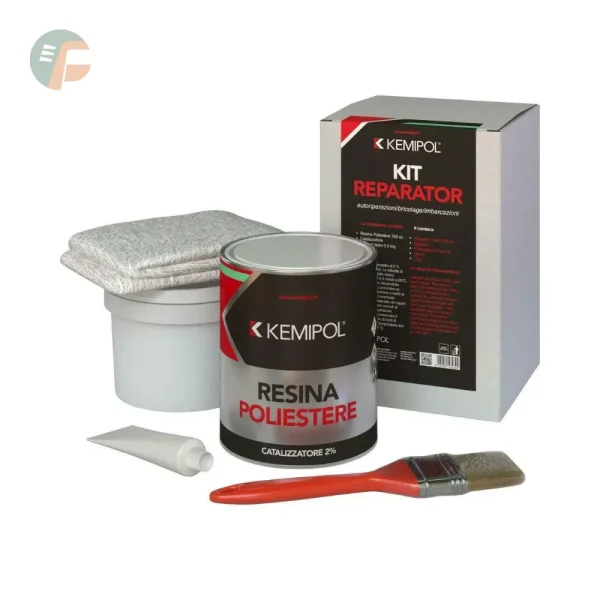 KIT Vetroresina Completo Kemipol confezione da 750 ml