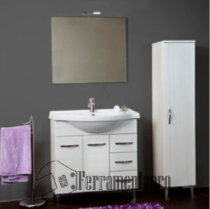 MOBILE BAGNO CLAUDIA CM 85 BIANCOCO PORTUNA ferramentapro.com