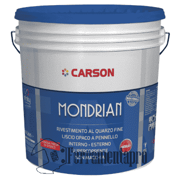 Mondrian - Quarzo liscio a pennello per interno ed esterno - Carson