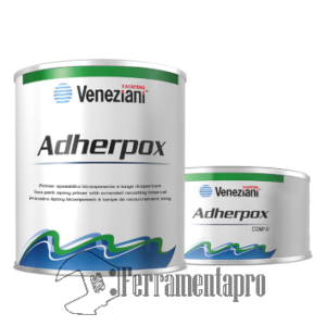 Primer Epossidico Bicomponente a lunga copertura Adherpox - Veneziani