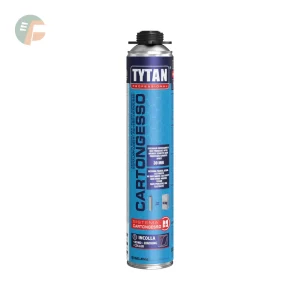 Schiuma Adesiva Cartongesso Pistola 830 ml Verde Tytan Professional