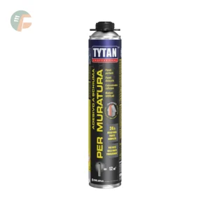 Schiuma Adesiva per Muratura Strutturale Certificata Pistola 870 ml grigio Tytan Professional
