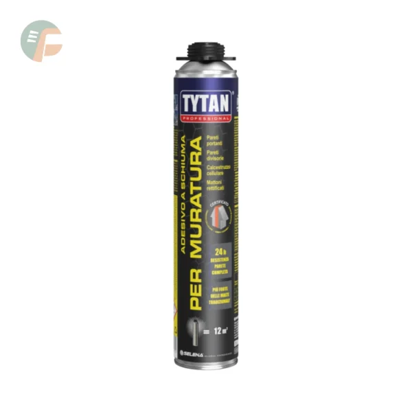 Schiuma Adesiva per Muratura Strutturale Certificata Pistola 870 ml grigio Tytan Professional