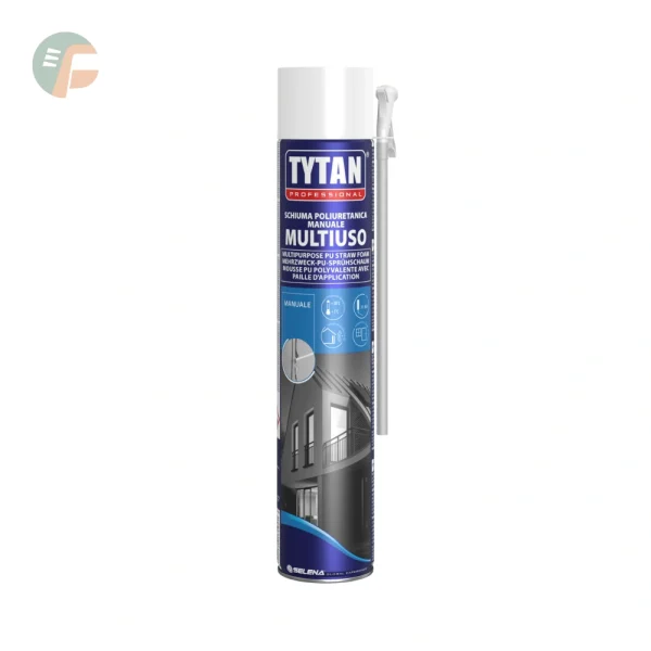 Schiuma Poliuretanica Multiuso Manuale Ergo 750 ml - Tytan Professional