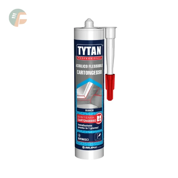 Sigillante Acrilico Flessibile Cartongesso 300 ml bianco - Tytan Professional