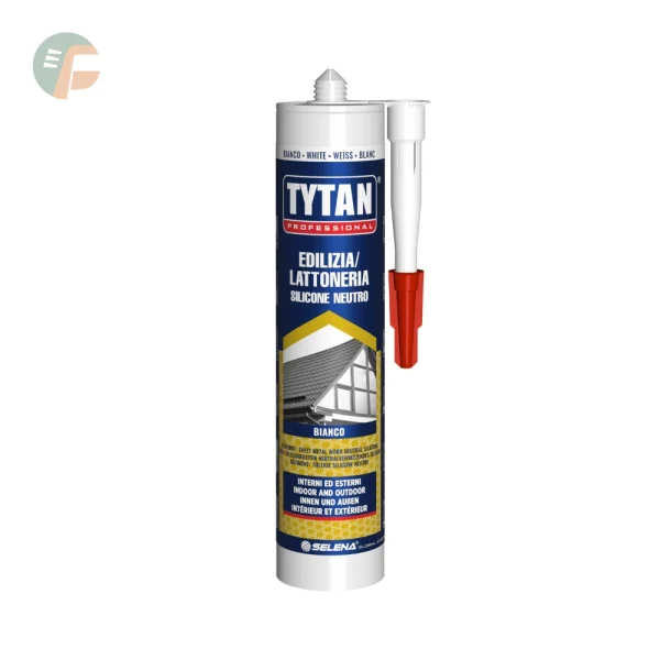 Sigillante Siliconico ad Alte Prestazioni Neutro Edilizia/Lattoneria - Tytan Professional