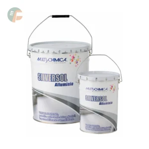 Silversol alluminio vernice a solvente impermeabilizzante termoriflettente