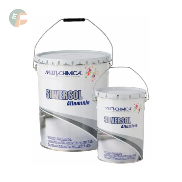 Silversol alluminio vernice a solvente impermeabilizzante termoriflettente