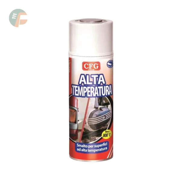 Smalto spray siliconico alta temperatura
