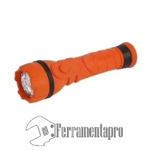 Torica Portatile in Gomma a LED Rubber