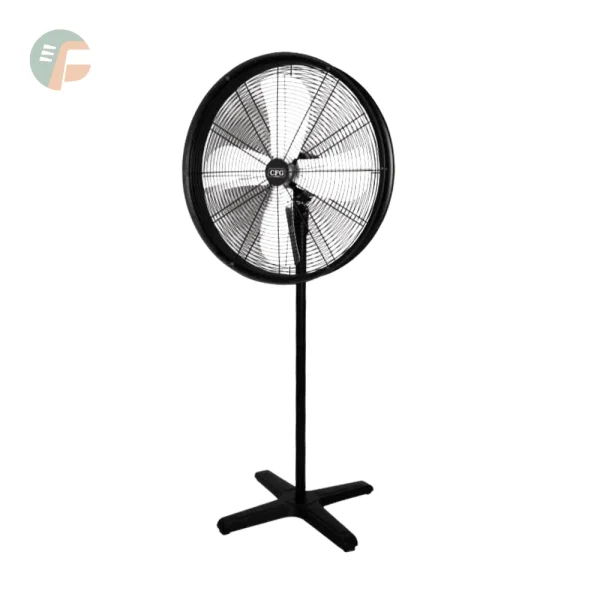 Ventilatore a Piantana in Metallo Hurricane