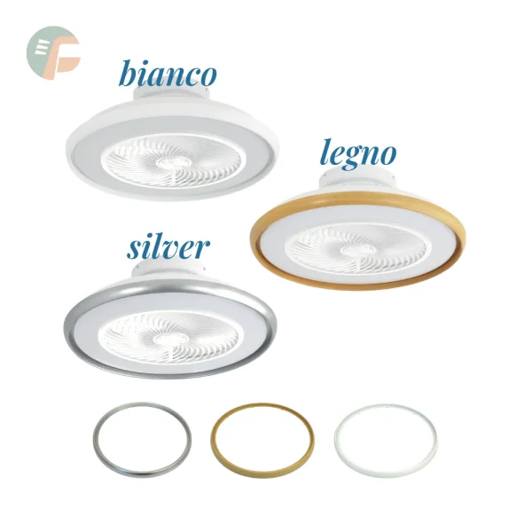 Ventilatore a soffitto con deflettore Atollo 3