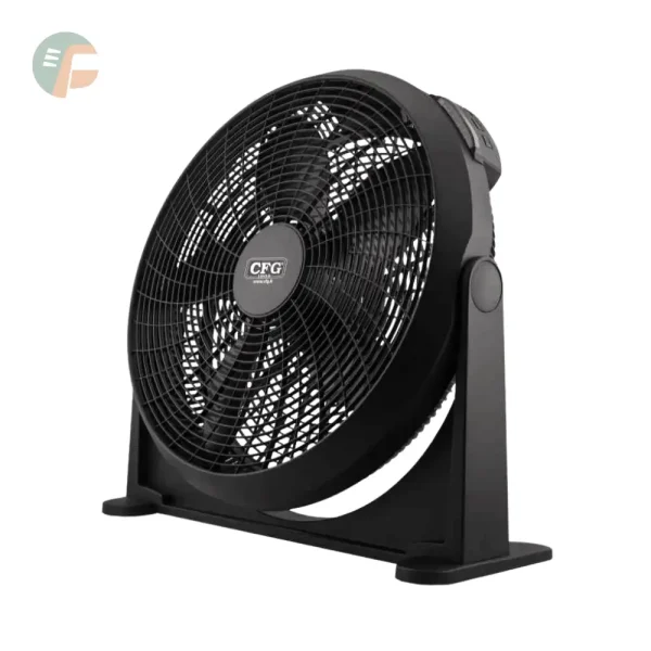 Ventilatore da terra o parete Black Circle 50 con telecomando