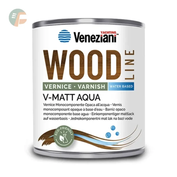 Vernice monocomponente all'acqua satinata V-Matt Aqua Veneziani Yachting