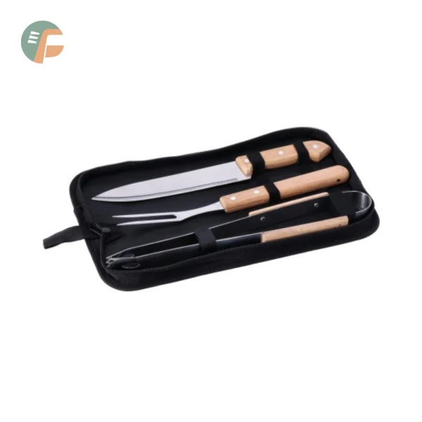 set utensili barbecue professionali 3 accessori ferramentapro.com