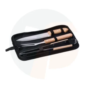 set utensili barbecue professionali 3 accessori ferramentapro.com